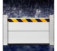 Flood Barrier Reusable Flood Defence Stable Convenient And Reliable Flood Barriers for Garage Flood Protection Barrier Water Stopper for Basement Front Door Driveway And Door,A,210 * 80cm