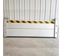Flood Barrier Reusable Garage Basement And Door Flood Defence Aluminum Flood Barrier Water Stopper Flood Guard Basement Reusable Suitable for Road in Heavy Rain Flood,A,270 * 100cm