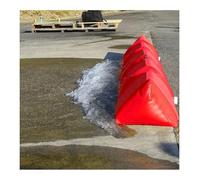 Flood Barriers - Foldable Emergency Water Barrier for Home Garage Doorways, 30 cm Height, Ideal for Hurricane Preparedness and Flood Protection