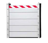 Flood Barriers for Doors L 98cm x H 100cm, Flood Protection Barrier, Aluminum Flood Protection Board, Home Flood Prevention Heavy Duty Waterproof, Easy Assembly and Disassembly