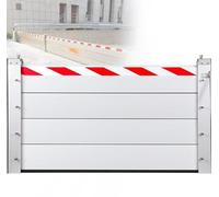 Flood Barriers for Home Exterior Doors,Reusable Heavy Duty Water Barriers for Flooding,Detachable Aluminum Flood Protection Water Barrier for Garage Door/Basement(H 60cm(2.0ft),L 560cm(18.3ft))