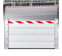 Flood Barriers for Home Exterior,Flood Barrier for Home Reusable Garage Door Water Barriers for Flooding Aluminum Alloy Quick Flood Barrier Panels, Easy Install(H 120cm(4.0ft),L 400cm(13.1ft))