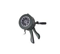 Flood Control Hand Crank Alarm Emergency Portable Fire Earthquake And Air Defense Siren for Emergency, Sporting Events(Black-Alarm LK-100)