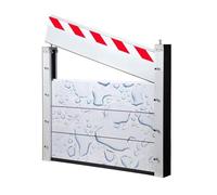Flood Gate，Reusable, Suitable for Underground Parking Lots and Other Similar scenarios，Detachable Design for Easy Installation.(L163xH80cm)