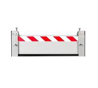 Flood Gate，Reusable, Suitable for Underground Parking Lots and Other Similar scenarios，Detachable Design for Easy Installation.(L163xH20cm)