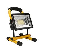 Flood Light Outdoor, 1000W LED Portable Rechargeable Solar Floodlight Spotlight Battery Powered Searchlight Outdoor Work Lamp Camping Lantern for Garage, Yard(100W USB Charge)