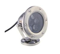 Flood Light Outdoor, 6W/12W/18W/24W/36W LED Buried Light Lamp Red Green Blue IP68 LED Underwater Aquarium Pool Fish Tank RGB Spot Light for Garage, Yard(Blu,6W)