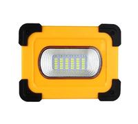 Flood Light Outdoor, Solar Outdoor Projector COB LED 50W Rechargeable Battery Flood Light Spotlight LED Magnetic Work Light with 6000mAh Power Bank for Garage, Yard(W582_50W)