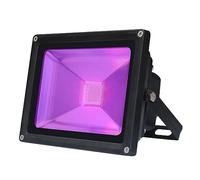 Flood Light Outdoor, UV LED Floodlight 30W High Power Waterproof Ultra Violet Blacklight DJ Disco Sta Lamp for Christmas Halloween Party for Garage, Yard