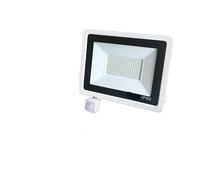 Flood Lights Outdoor, 100W 50W 30W 20W Outdoor Led Projector Motion Detector Spot Lamp Sensor Led Spot Waterproof Exterior Lighting ,for Forecourt, Backyard, Garages and More(5500-7000K,White Shell 50
