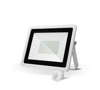Flood Lights Outdoor, LED Floodlight PIR Motion Sensor 30W 50W 100W Cold Warm White Reflector Waterproof IP66 Outdoor Induction Lighting ,for Garden, Patio, Backyard, Rooftop(Warm White,MOTION SENSOR_