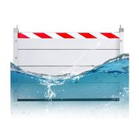 Flood Prevention Barriers Reusable Flood Barrier For Garage Doors Basement Flood Protection Barrier Emergency Kit(Outside,225 * 80cm)