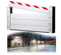 Flood Prevention Devices Outdoor Flood Defence Barriers 130-160cm Mobile Flood Protection Barrier Water Deflector(Inside,160 * 60cm)