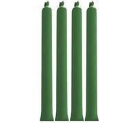 Flood Prevention Sand bags, Reusable Long Canvas Sandbags for Flooding with Binding Elastic Band, for Rainy Season, Doors, Garage and Garden Rain Water Control-4pcs/150cm