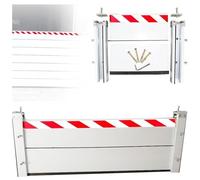 Flood Protection Baffle 170/180/190/200/210/220cm Garage Door Home Flood Barriers Exterior Flood Protection Barrier Water Stopper Flood Barrier(H 40,L 190cm)