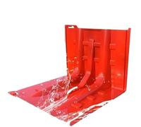 Flood Protection Barrier - Durable Reusable L-Shaped ABS Panels for Home and Property - Effective Flood Defense System - Easy Setup and Storage