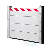 Flood Protection Barrier, Flood Protection Barrier Street, Aluminum Alloy Flood Defence Barrier, Removable Temporary Dams, Pour Allées De Garage Passages(160 * 80cm)