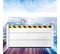 Flood Protection Barrier Water, Door Flood Barrier, Flood Defence, Suitable for Garage, Basement, Front Door, Driveway,H 60cm,W 270cm