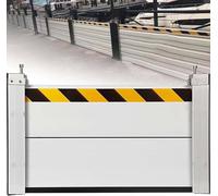 Flood Protection Barrier Water Stopper Flood Barrier outside Garage Door Garage Door Flood Barrier Kit Flood Water Barrier Wall Removable Temporary Dams,110 * 60cm