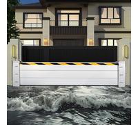 Flood Protection Barrier Water Stopper Flood Barrier Reusable Doorway Flood Protection Barriers for Basement Entrance Gates for Roads in Heavy Rainstorms And Floods,A,90 * 80cm