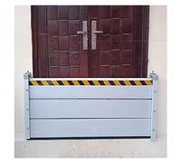 Flood Protection Barriers 13ft 12ft 11ft 10ft 9ft 8ft 7ft 6ft 5ft Wide Flood Barriers for Doors, Apartment/Garage/Home/Por Entrance Aluminum Flood Control Shield Reusable, Detaable Tempo
