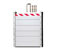 Flood Protection Prevention Panel L 257cm * H 120cm, Removable, Public Spaces Passages Flood Barrier
