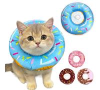 FlooFelove Cat Cone Collar Soft Neck: 5-9" - Cute Cat Surgery Collar Adjustable Soft Cone for Cats Kitten Cone Suitable 4.5lbs