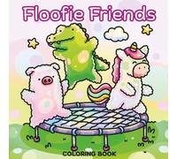 Floofie Friends: Bold and Easy Coloring Book for Adults and Kids, Fuzzy Animal Characters in Cute and Cozy Hygge Scenes