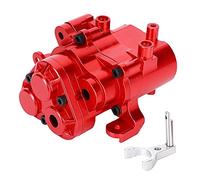 Floolinct Central Gear Box Shell for Traxxas TRX46 110 RC Car Series Aluminium Alloy Housing with Enhanced Thermal Conductivity (Red)
