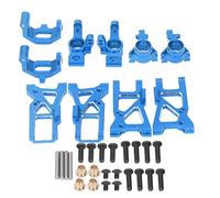 Floolinct RC Car Upgrade Kit for 4Tec C8 110 Flat Sports Cars - Precision CNCMachined Aluminium Alloy Suspension Parts (Blue)