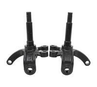 Floolinct Steering Knuckle Spindle High Strength Metal ATV Quad Bike Black Wheel Steering Knuckle