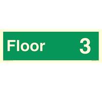 Floor 3 - Fire safety: Approved Document B Wayfinding Sign - L41