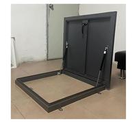 Floor Access Door Roof Ventilation Maintenance Hatches Easy to Open Attic Skylight Cover Office Building(45x45cm/1.48x1.48ft)