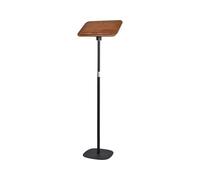 Floor Book Stand,Height Adjustable,Reading Stand Angle 180° Adjustable,Panel Size 39x26cm for Sheet Music Recipes Textbooks(Black,Adjustable 50-90cm)