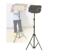 Floor Book Stand,Podium Tripod 10kg Load Capacity,Height Adjustable 68-158cm, for Books Pictures Recipe(Black)