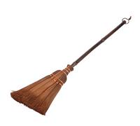 Floor Broom Kids Handmade Cleaning Broom Sweeping Brush Palm Fiber Broom Natural Whisk Sweeping Broom Dusting for Car Bed Draft Garden Furniture 59-15CM Corn Broom