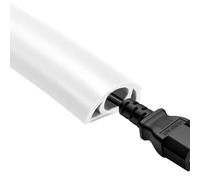 Floor Cable Cover, Electric Floor Cable Cover | Flexible PVC Fire Retardant Cable Protective Floor,Self Adhesive Cable Snuffer for Home Cable Management, S Protection