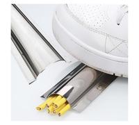 Floor Cable Cover, Floor Cable Protector, Office Electric Cables Protector Cable Management/Wires Trunking Under Desk Cords Hider Strip/Concealer(10 Pcs,Inner Width 38MM (1 1/2IN))
