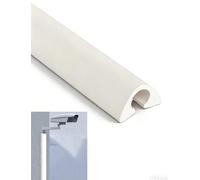 Floor Cable Cover for Wires Floor Protect Wires & Prevent Trip Hazards, Easy to Cut for Home, Office, School, Concerts(Mike-w3.3cm,1meter)