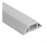 Floor Cable Protector Designed to Fit Various Settings while Safety (White)