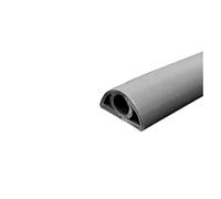 Floor Cable Protector Floor Cord Cover Self-Adhesive Protector Extension Wiring Duct Wire Slot Cable Concealer Hider Organizer(D50 gray)