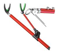 Floor Cane Holder | Adjustable Stainless Steel Rod Holder for Shore, Boat, Wharf, River, Camping, Ice Fishing, Bar, Beach, Shore, Freshwater Lake