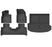 Floor Car Mats For EXEED RX 2025 2023-present For Omoda 9 Super Hybrid Trunk Mat Waterproof Non-slip Seat Back Protector Cargo Liner(4pcs)