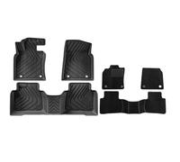 Floor Car Mats For Lexus ES300H 2018-2024 TPE LHD & RHD Floor Mats & Cargo Liners All Weather Protection Anti-Slip Double-Layers(6PCS Carpets Set,RHD)