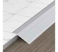 Floor Carpet Seaming Kit, Aluminum Floor Transition Strip,3.94inch Extra Wide Thresholds Reducer for Kitchen Bedroom Bathroom Doors Gap Cover,Non-slip Design(D,100cm/39 inch)