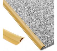 Floor Carpet Seaming Kit, Carpet & Floor Transition Strips, Self Adhesive PVC Edge Trim Strip for Tile to Rugs(Style3,200cm (6.6ft))