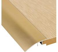 Floor Carpet Seaming Kit, Doorway Floor Transition Strip, Self Adhesive Cover Strips/Gap Connecting Strips, for Threshold Height Less Than 1 Mm(Gold,Length 145cm/57 in)