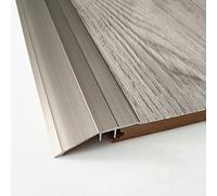 Floor Carpet Seaming Kit, Floor Transition Strip Tile to Wood for Doorway, Slip Laminate Flooring Carpet Threshold Edge Trim, for Room Entrance, Easy(Grey)