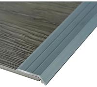 Floor Carpet Seaming Kit, Heavy Duty Aluminum Floor Transition Strip, for Bridges The Gap Between Similar Height Laminate Floors Tiles, Non-Slip Slope Edge Protection(B,1m/39 inch)