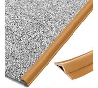 Floor Carpet Seaming Kit, PVC Floor Transition Strips 10/16.5/20/23/30/40/49 Feet Length, Cuttable Edge Trim Strip for Wrapping of Floors and Carpet(B,1000cm (33ft))